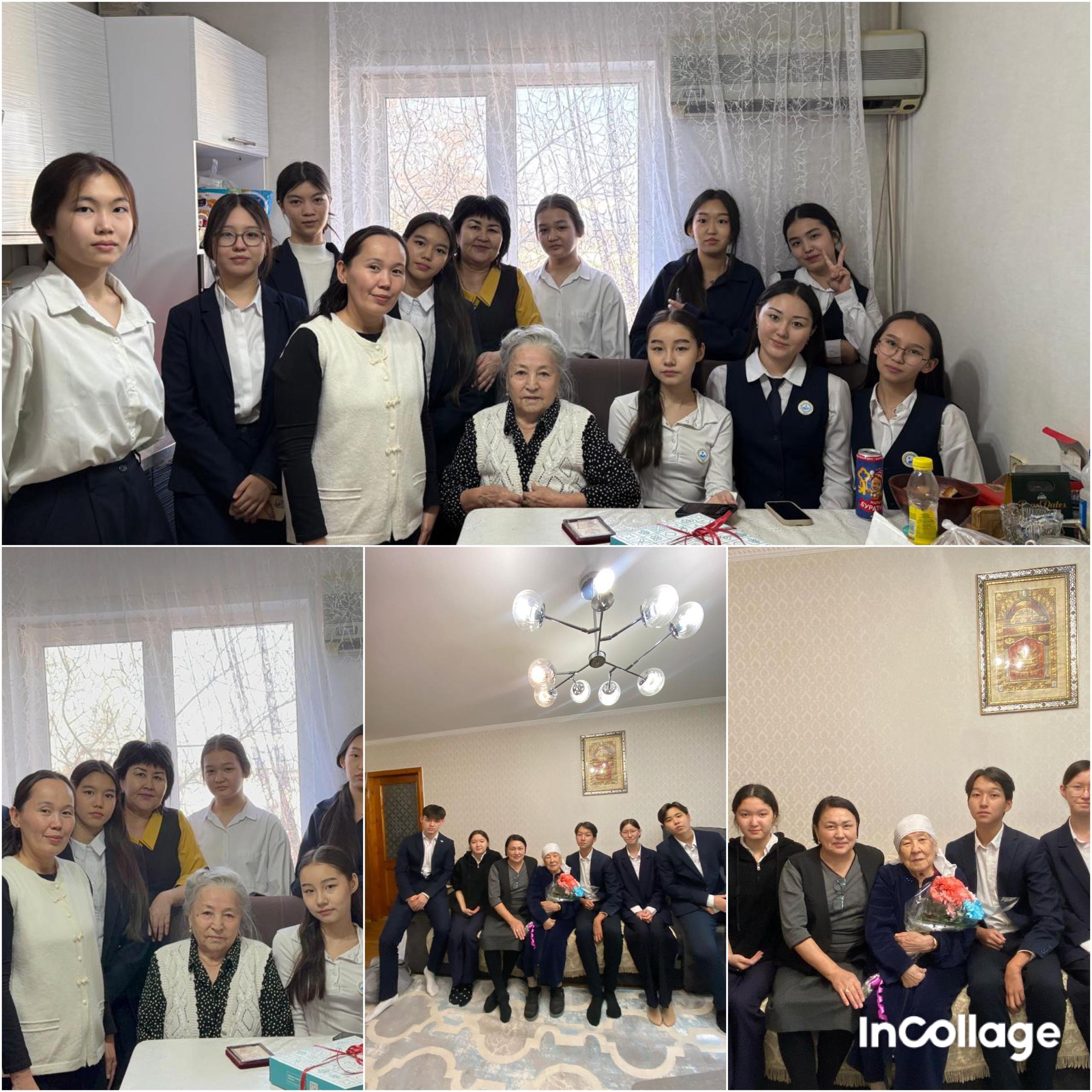 "Ұлы Отан соғысы ардагерлерімен кездесу"