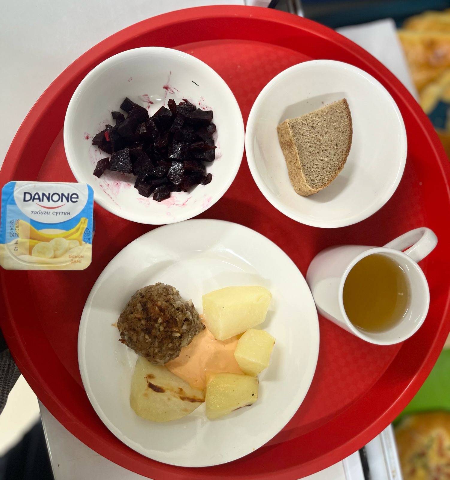 20.05.2025 Ыстық тамақ ас мәзірі бойынша