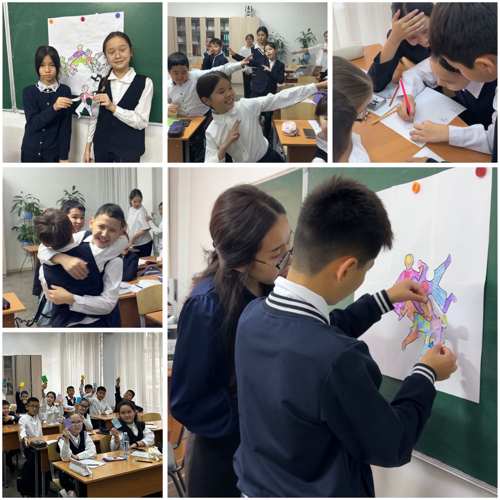 Жаңа ортаға бейімделу: 5-сыныптармен тренинг өтті