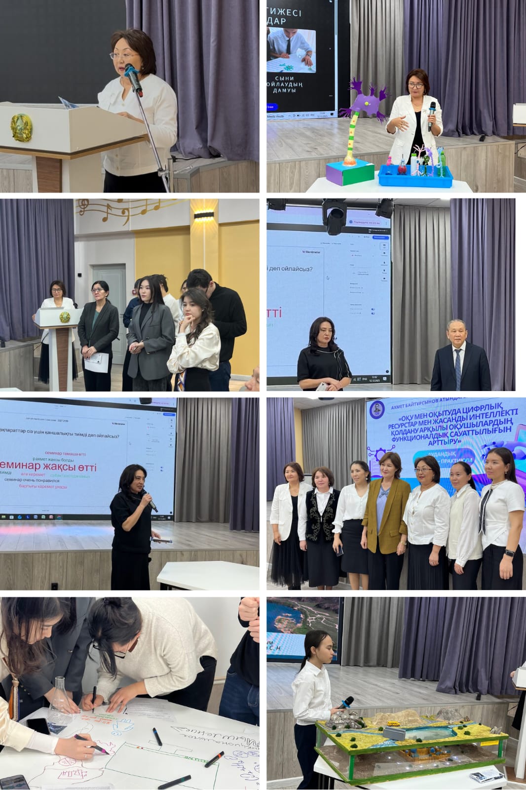 "Оқу мен оқытуда цифрлы ресурстар мен жасанды интеллектті қолдану арқылы оқушының функционалдық сауаттылығын арттыру"атты аудандық семинар