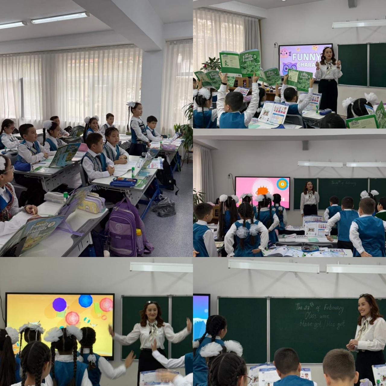 «A Funny Character» тақырыбында ағылшын тілі пәнінен ашық сабақ өткізілді